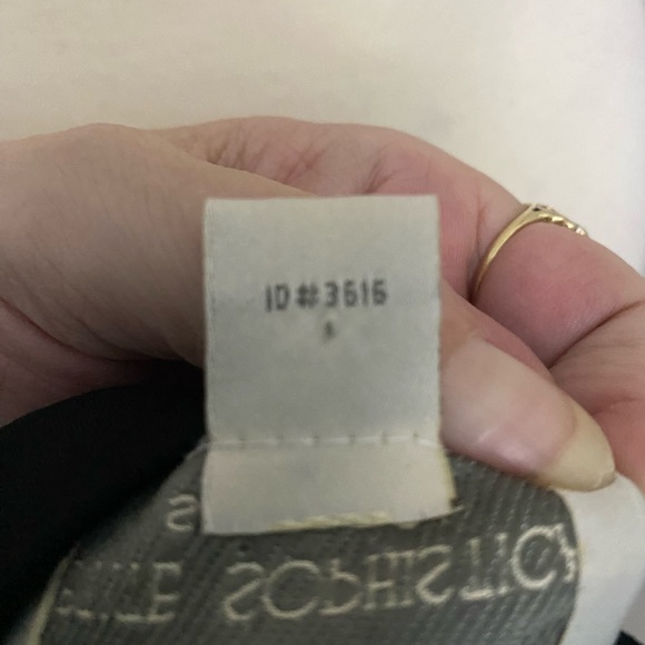 Petite Sophisticate stretch business office black midi dress skirt buckles 6 - Picture 9 of 12